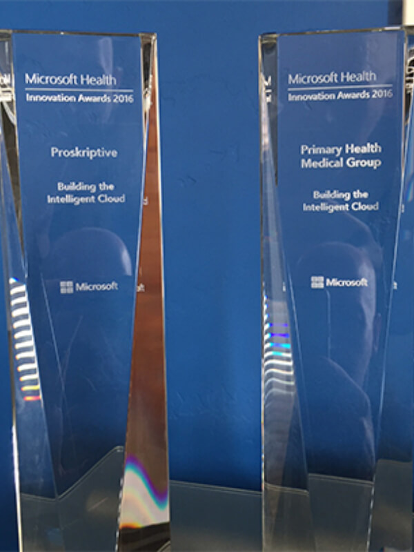 National Recognition Award for Primary Health & Proskriptive
