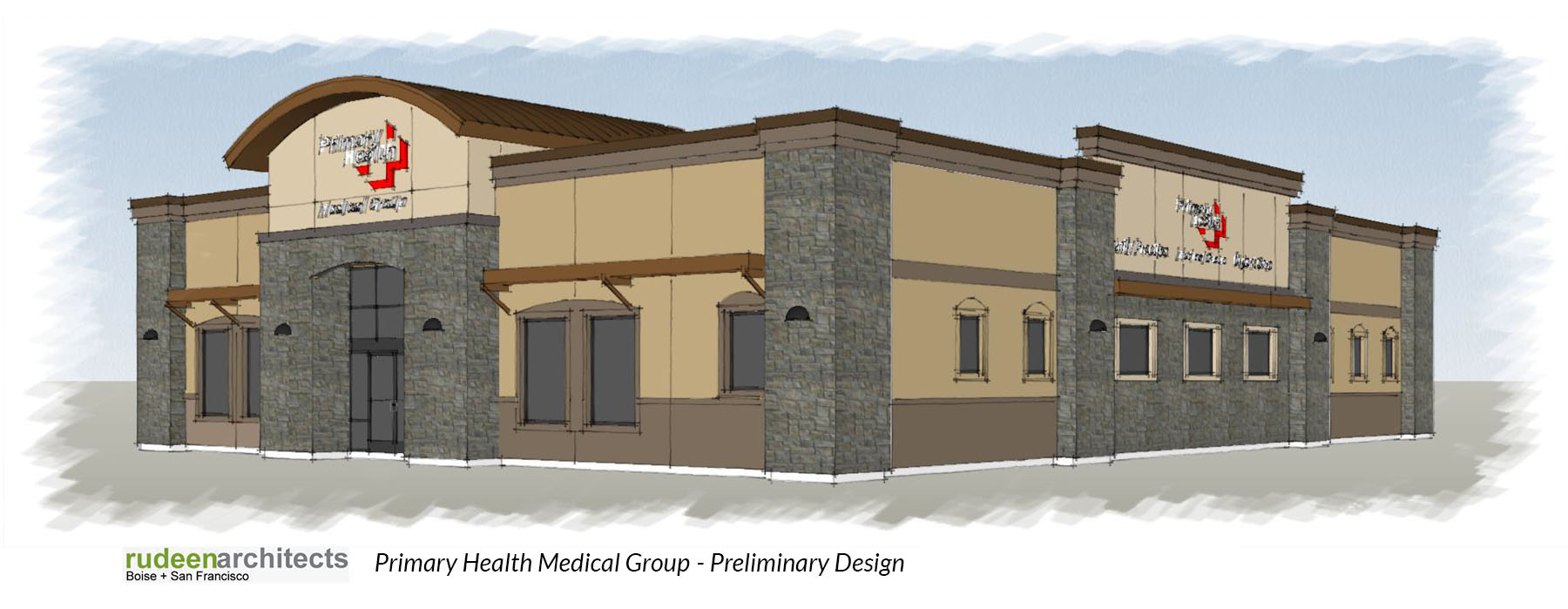 New Eagle clinic rendering