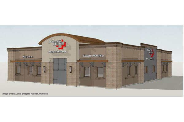 render of new UC Clinic in Meridian
