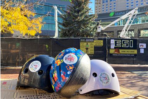 Primary Health donates helmets to Boise skating rink
