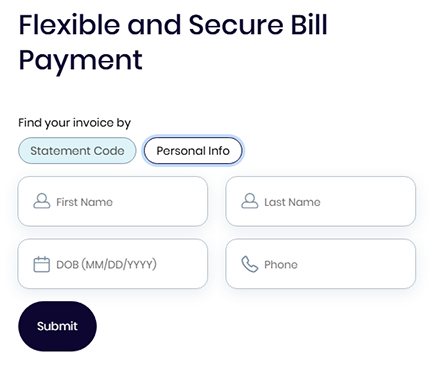 Healowpay screen example