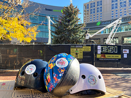 Primary Health donates helmets to Boise skating rink