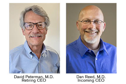 Dr. David Peterman and Dr. Dan Reed